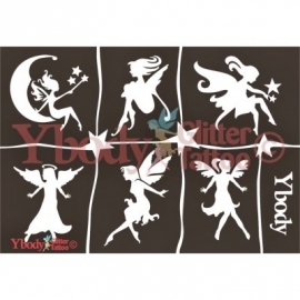 A5 Fairies Themastencil