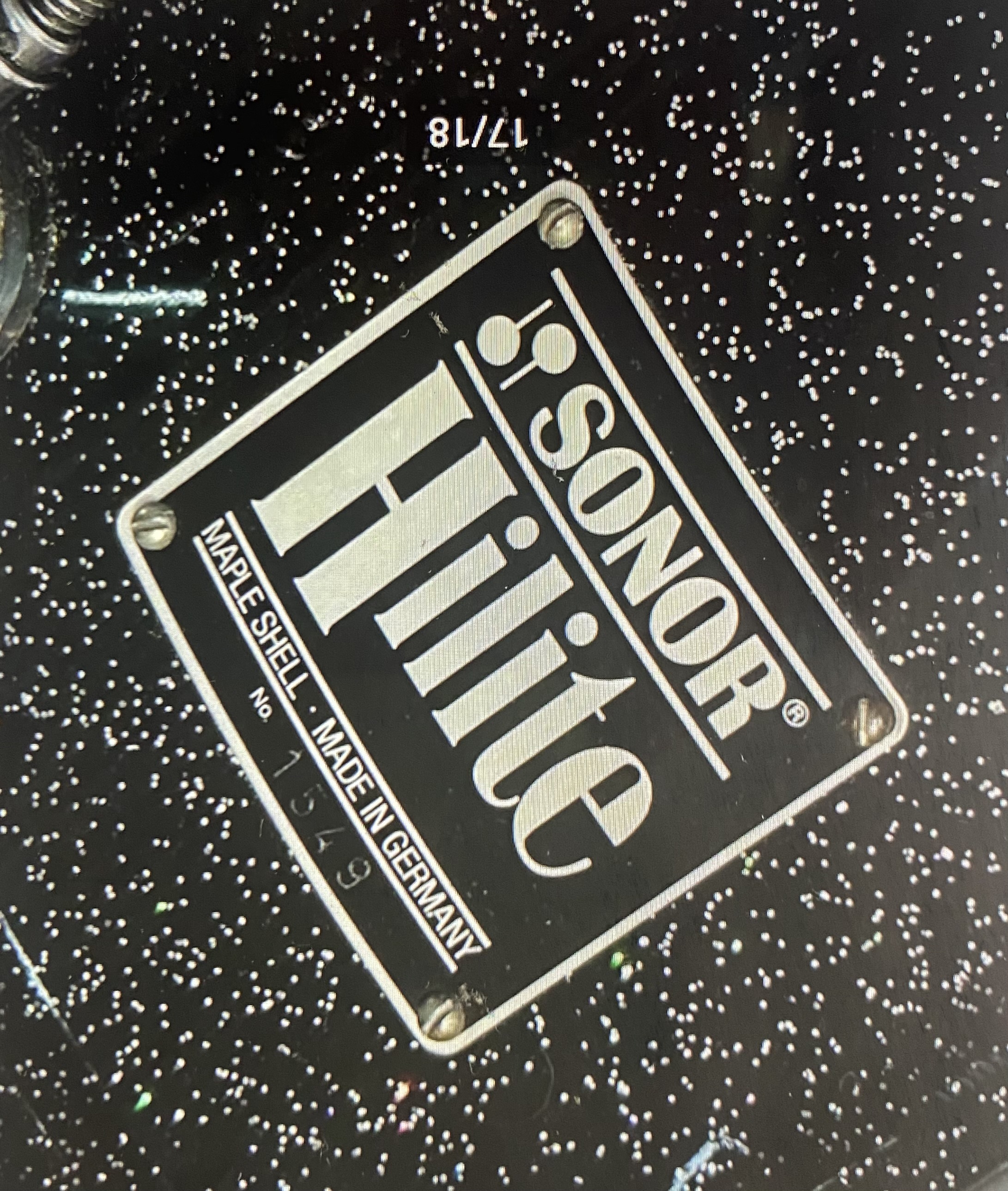 SONOR HILITE black diamond 22-12-13-16fl... 1195,-