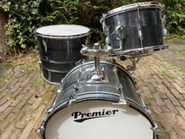 PREMIER vintage jaren 70 grey shimmer  22-12-14-16fl.....850,-