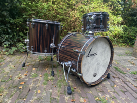 SONOR SQ2 in ebony 20-12-16fl (1950) ...en met 14 sn... 2250,-