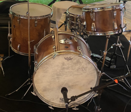 SONOR Swinger 1971 vintage beech drums in rosewood finish​: 20-12-16fl...495,-