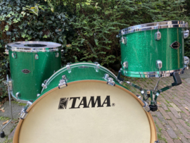TAMA Starclassic birch/bubinga green sparkle 24-13-16fl...GERESERV.