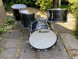 PREMIER vintage jaren 70 grey shimmer  22-14-16fl.....575,- en in dubbelbase uitvoering  1399,-    ...of  PREMIER 303 in 20-12-14-16fl...850,-