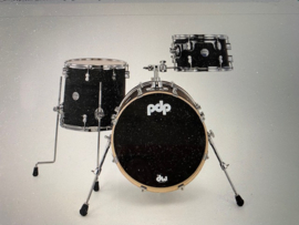 PDP Concept Maple bopset zwart, shellset 18-12-14fl...649,- (Nieuw in doos)