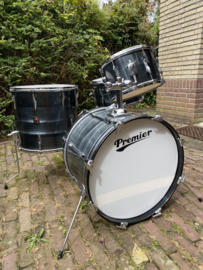 PREMIER vintage jaren 70 grey shimmer  22-12-14-16fl.....850,-