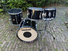 PREMIER bopset zwart in 18-10-12-14fl..395,-.....en PREMIER/Beverley vintage bopset 18-12-14 (x8 in basket)...395,-