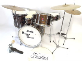 PREMIER 303 in mahony duroplastic 20-12-14-16fl ...799,-   Eerste Premier-set Ringo Starr bij Beatles voor hij op Ludwig overging...