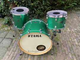 TAMA Starclassic birch/bubinga green sparkle 24-13-16fl...GERESERV.