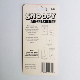 snoopy christmas airfreshener 1980s