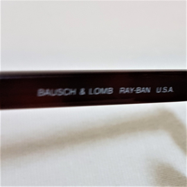 zonnebril sunglasses ray ban u.s.a.  bausch & lomb wo366 1980s