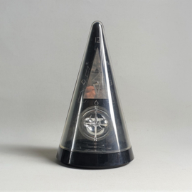klok  cone shape clock dugena quartz 1970s / 1980s
