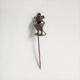 mickey mouse rat-face speldje pin 1930s