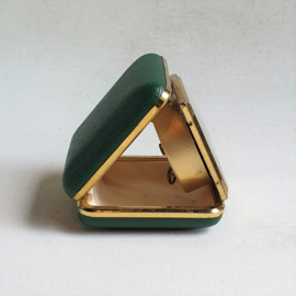 alarm klok wekker reisklok clock wind-up 2 jewels de luxe 1960s