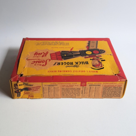 buck rogers space toy sonic ray gun in box 1952