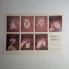 warhol, andy print poster "what's a warhol" playboy 1969 USA 1990