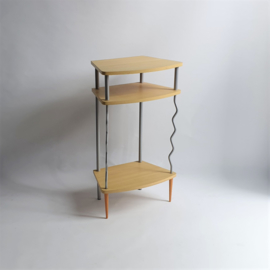 tafel bijzettafel kast side table cabinet memphis design style 1990s