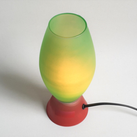 tafellamp glas desk lamp vandeheg glass 1990s