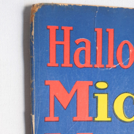 mickey mouse rat face boek book hallo hallo..hier micky muis 1930s
