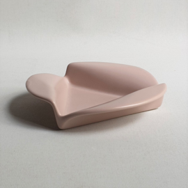 asbak ashtray flora keramiek jeroen bechtold memphis design style pink 1980s