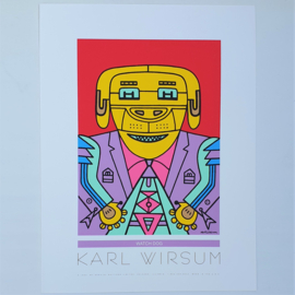 wirsum, karl zeefdruk litho watch dog poster special editions USA 1993