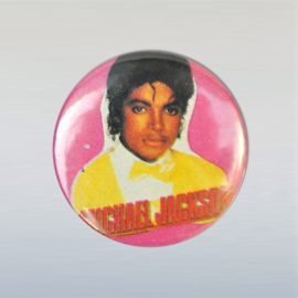 jackson, michael button pin 1980s