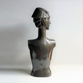 beeld buste figurine lindsey b. style lady 1980s