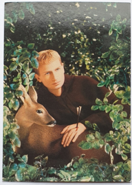 pierre et gilles "saint gilles" ansichtkaart art postcard 1989