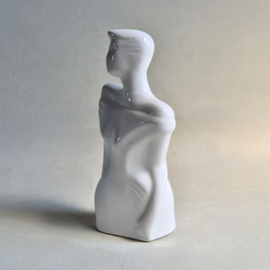 beeld figurine lindsey b. style lady buste white 1980s