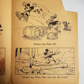 mickey mouse ratface kleurboek colouring book mickey 1930s