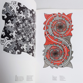 art m.c.escher grafiek en tekeningen boek book 1990