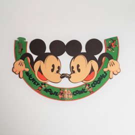 mickey mouse rat face feesthoed papier paper hat 1930s