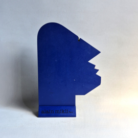 alain mikli brillen standaard eyewear display stand starck blue 1980s