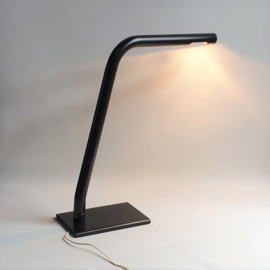 tafellamp zwart buislamp horn type 484 black desk lamp 1980s