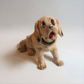 hond ja-knikker bobble head car dashboard dog 1950s