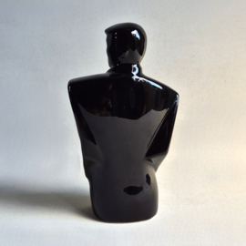 beeld figurine lindsey b. style gentleman buste black 1980s