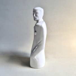 beeld figurine lindsey b. style gentleman buste white 1980s