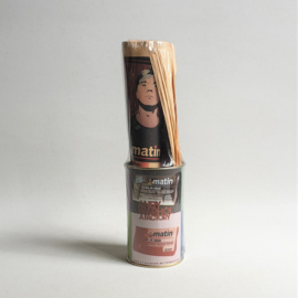 warhol, andy blik met krant "le matin" newspaper in tin box 1999 nr.2