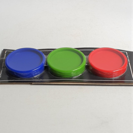 onderzetters + theelepels 6x  coasters & spoons 1980s