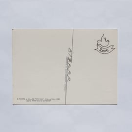 pierre et gilles "etienne daho" ansichtkaart art postcard 1983