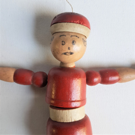 annie houten pop jointed doll little orphan annie 1930s