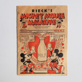 mickey mouse rat face rieck's mickey mouse magazine 1935