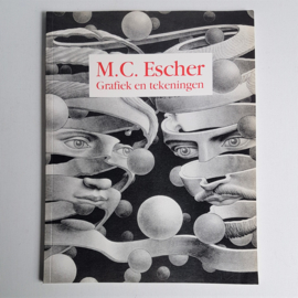 art m.c.escher grafiek en tekeningen boek book 1990