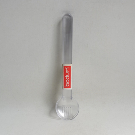 slabestek plastic transparant salad server bodum carsten jorgensen 1990s