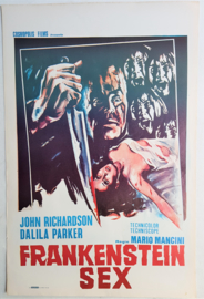 frankenstein sex cult film movie poster 1972