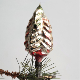 kerstversiering glas kerstboom christmas ornament 1930s - 1960s