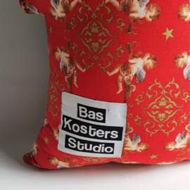 kussen pop pillow doll BAS? bas kosters studio textile art