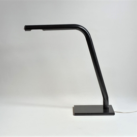 tafellamp zwart buislamp horn type 484 black desk lamp 1980s