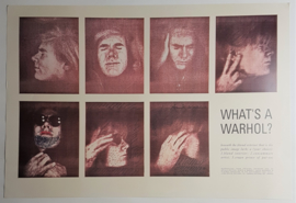 warhol, andy print poster "what's a warhol" playboy 1969 USA 1990