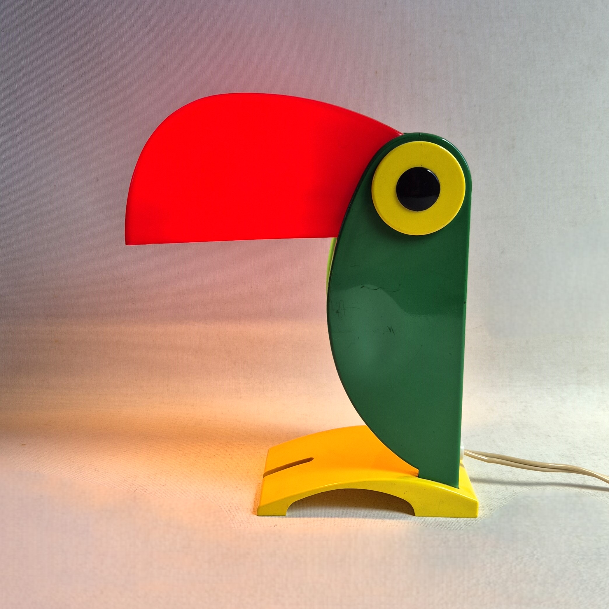 tafellamp toekan old timer giorgio ferrari italy desk lamp toucan 1968