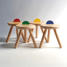 kruk kinderkruk 4x children's stools 1990s